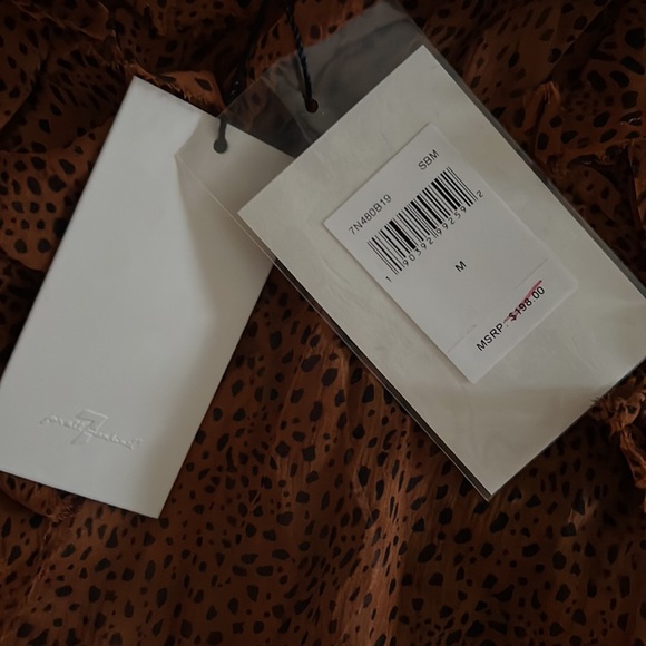 7 for all Mankind-SLEEVELESS RUFFLE TOP - Picture 7 of 8